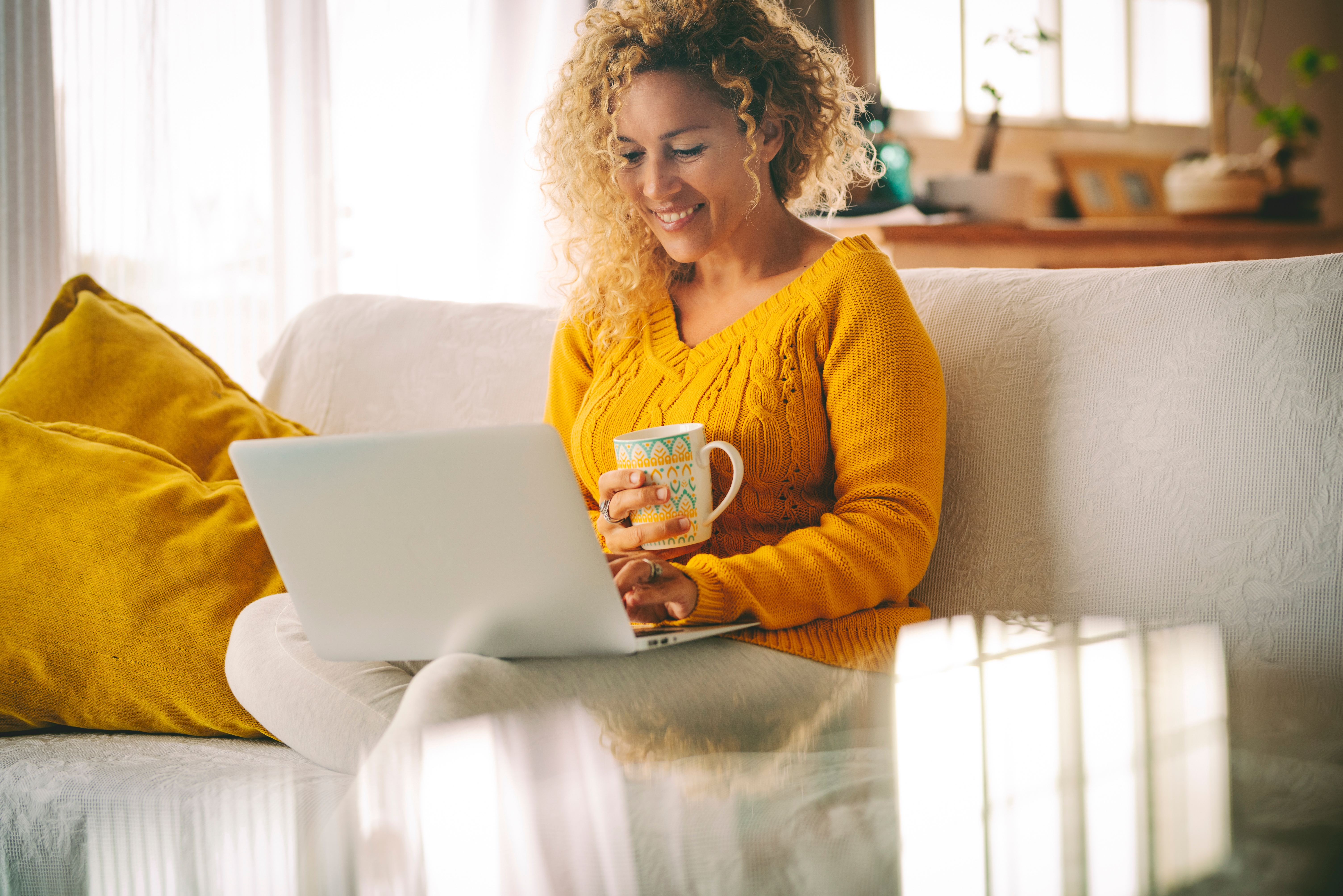 Woman Laptop Lifestyle