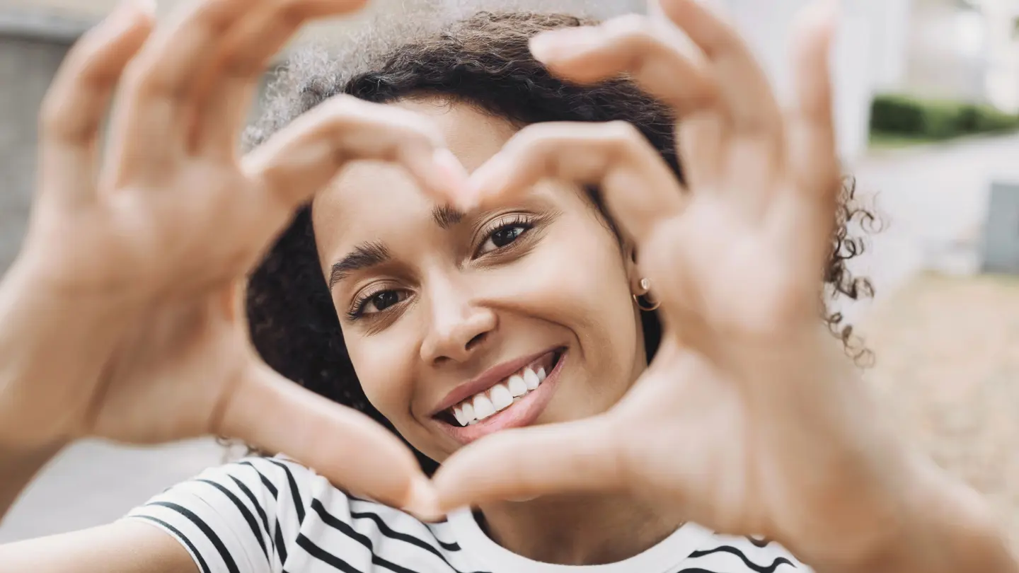 Woman Heart Symbol